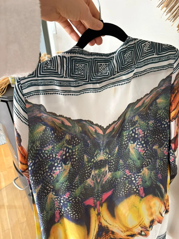 Lula Natura boho jeansklänning