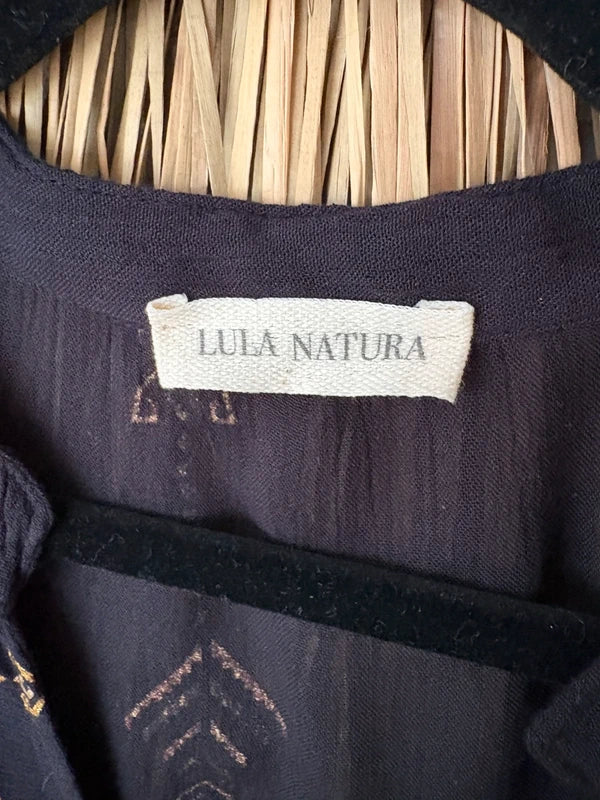 Lula Natura klänning svart/guld
