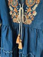 Lula Natura Boho Jeansklänning