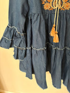 Lula Natura Boho Jeansklänning