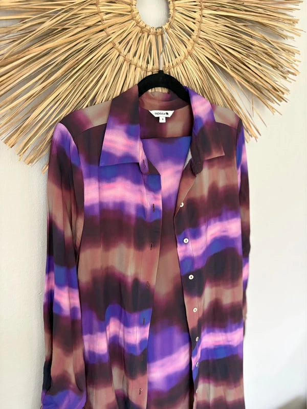 Indiska Set – Kimono/Klänning & Byxa